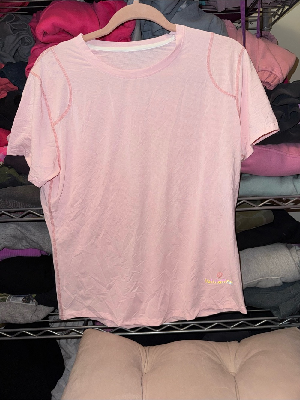 Lululemon Women’s Pink Short Sleeve Athletic Swiftly Tee - Size 10